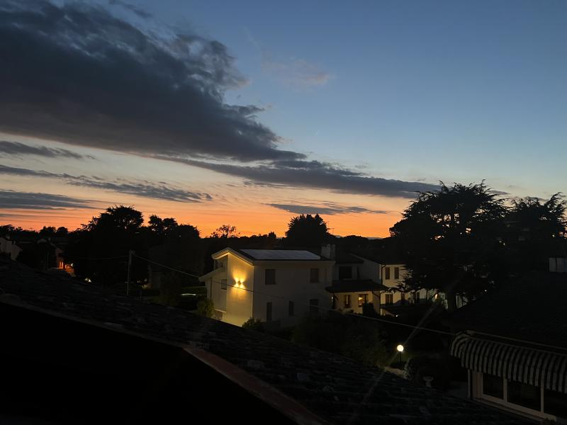 Mogliano Veneto tramonto