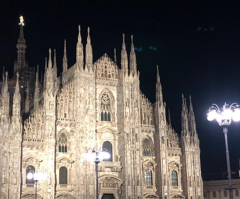 Fotosegnalazione di Milano duomo