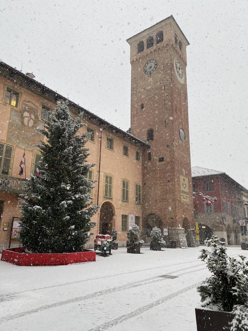 neve a Cherasco