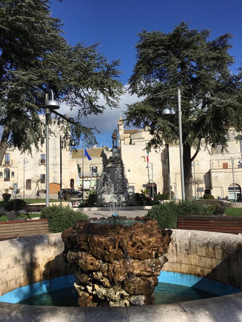 Villa comunale a Cisternino