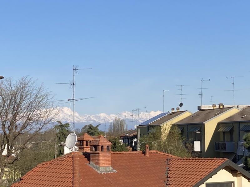 il monterosa si mostra