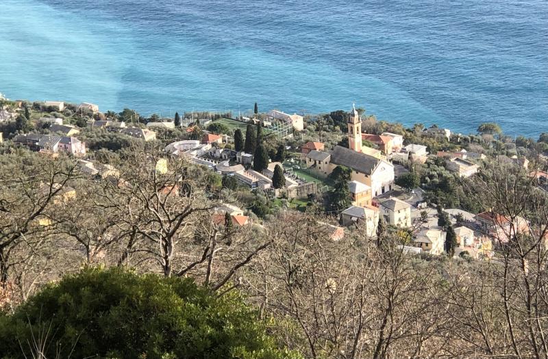 Pieve Ligure - Vista dallalto