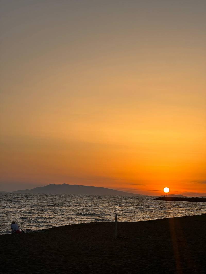 tramonto Marina di Montalto di Castro