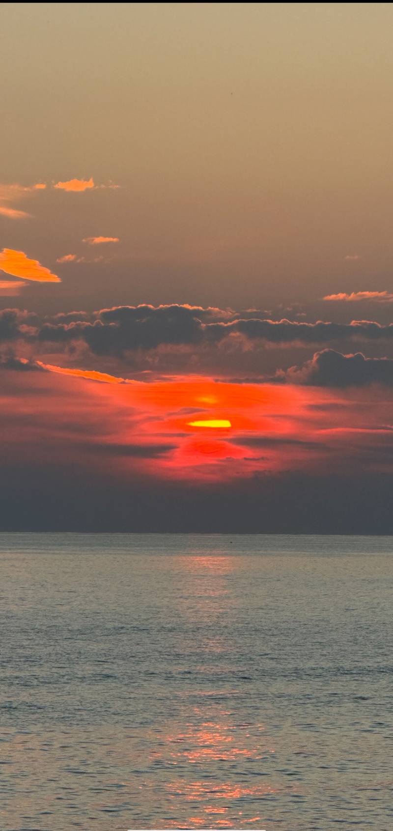 lo spettacolo del tramonto