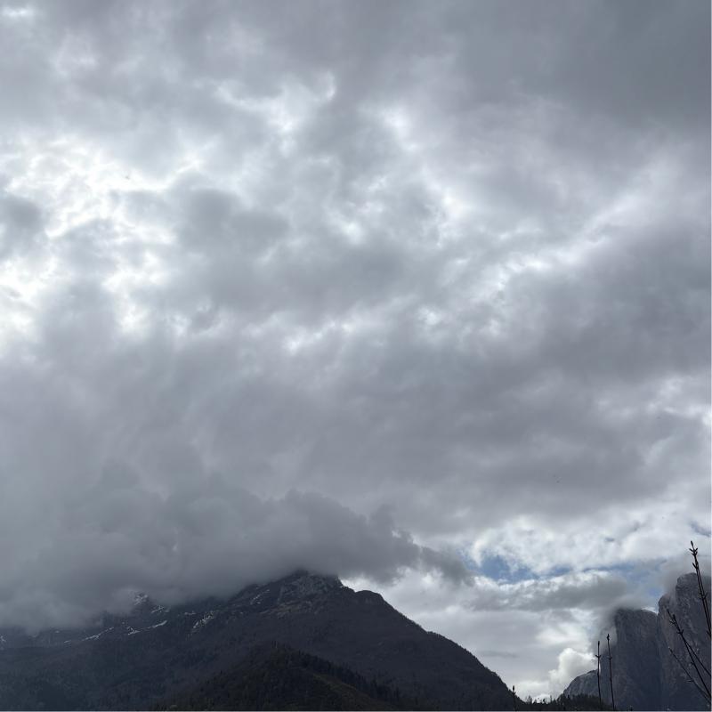 Cloudy with lost drops