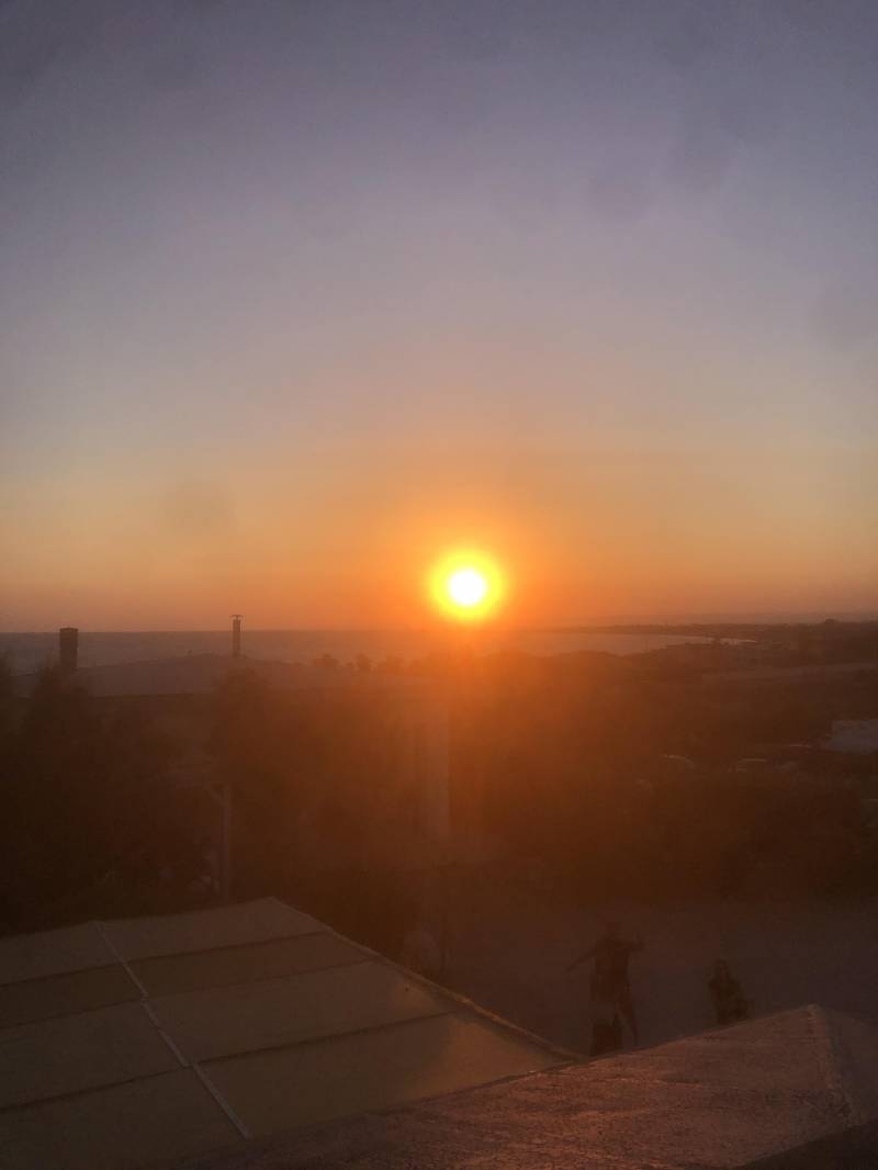 tramonto isola delle correnti