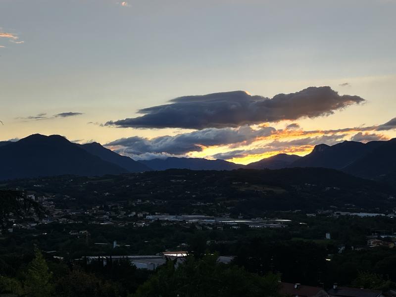 tramonto di giugno da via capovilla