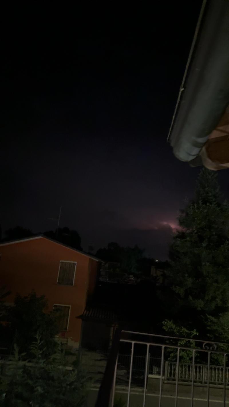 Fulmini e vento forte