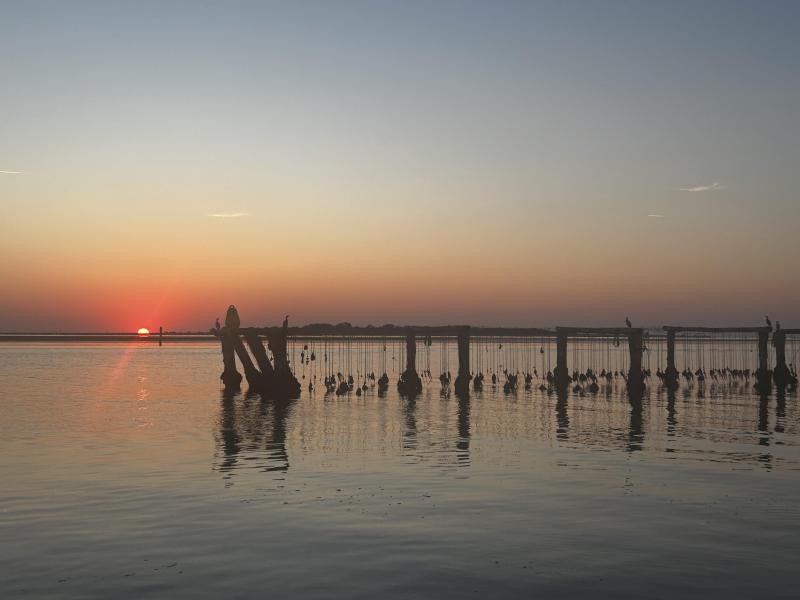 alba in laguna