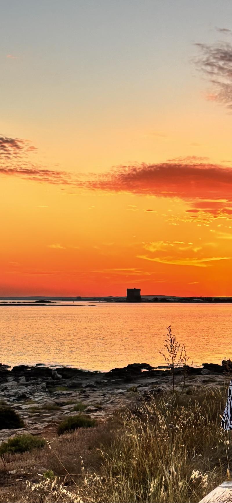 tramonto di inizio estate