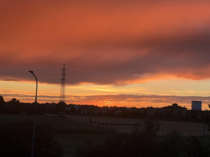 tramonto ore 2105 del 01072026
