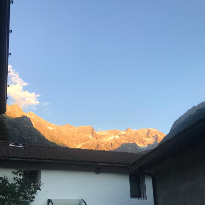 Tramonto sul castellaccio