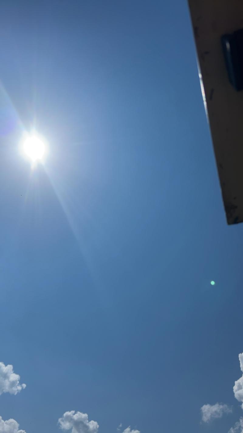 Soleggiato e caldo afoso
