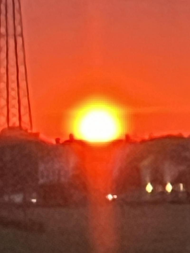 Tramonto dopo un forte temporale a Rubiera Del 15072026