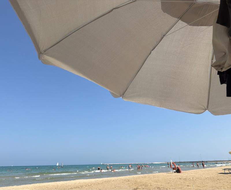 Spiaggia libera Grottammare sud