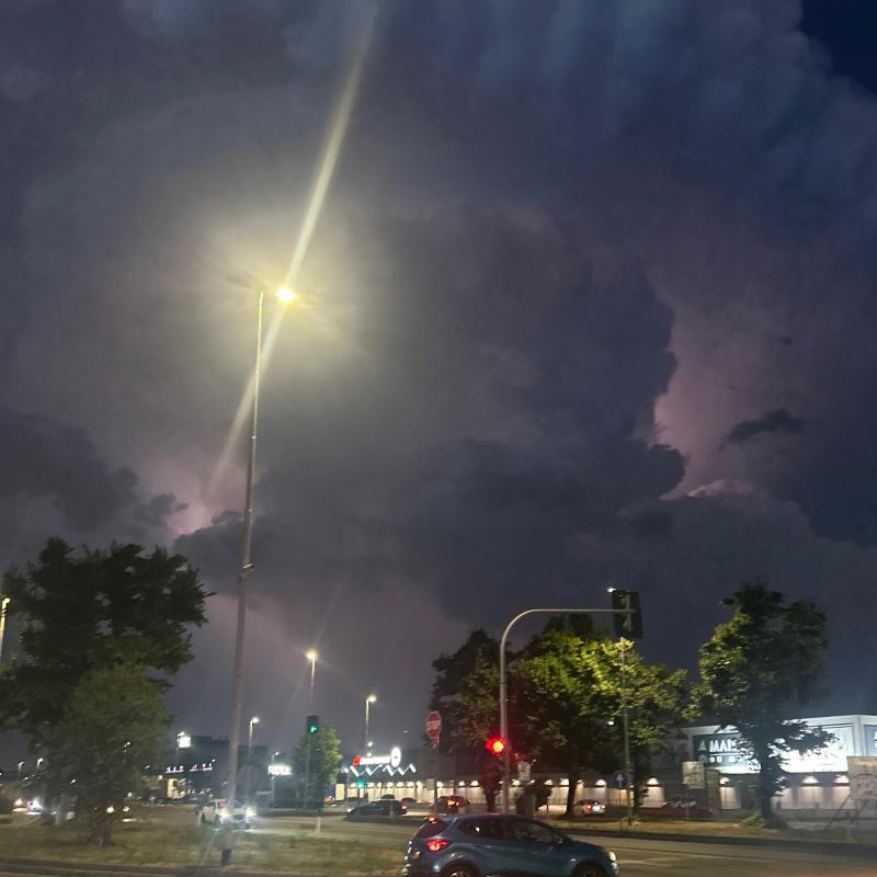 Forte diluvio in arrivo