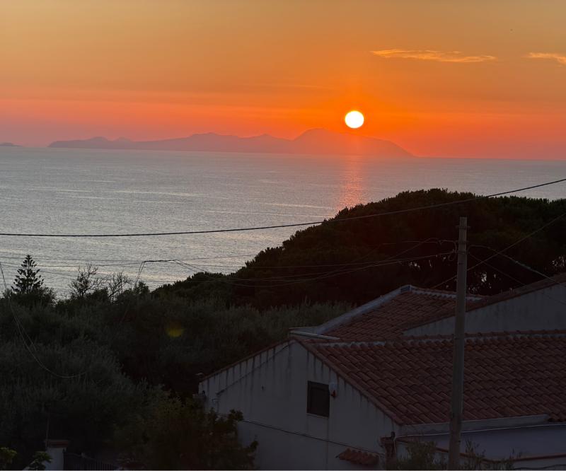 Vista sulle isole eolie