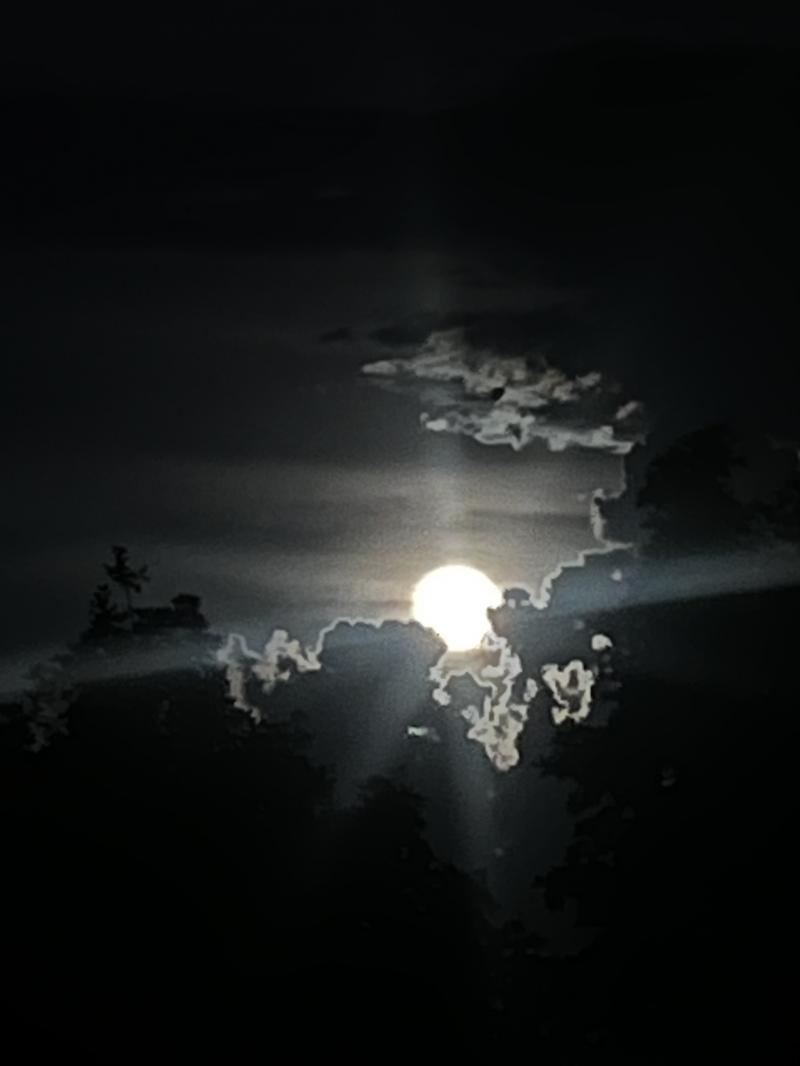 luna quasi piena