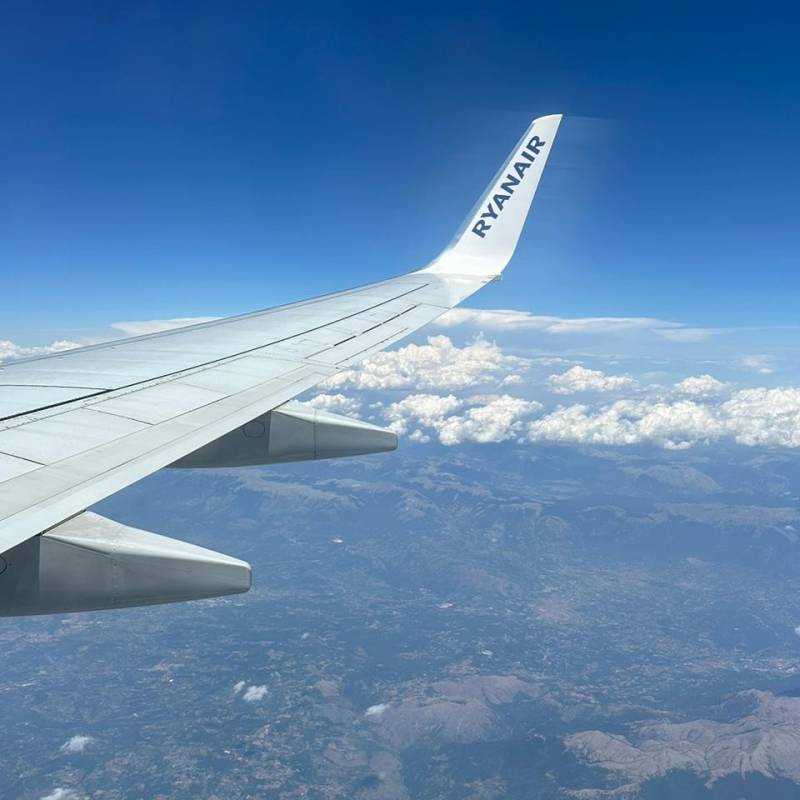 volo sulle nuvole