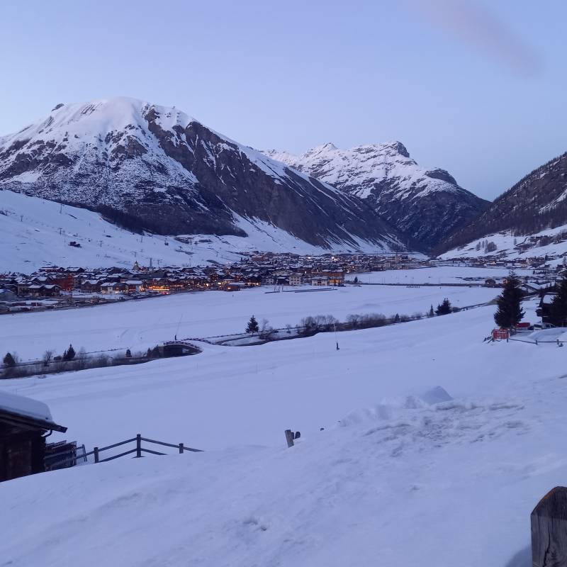 tramonto a Livigno