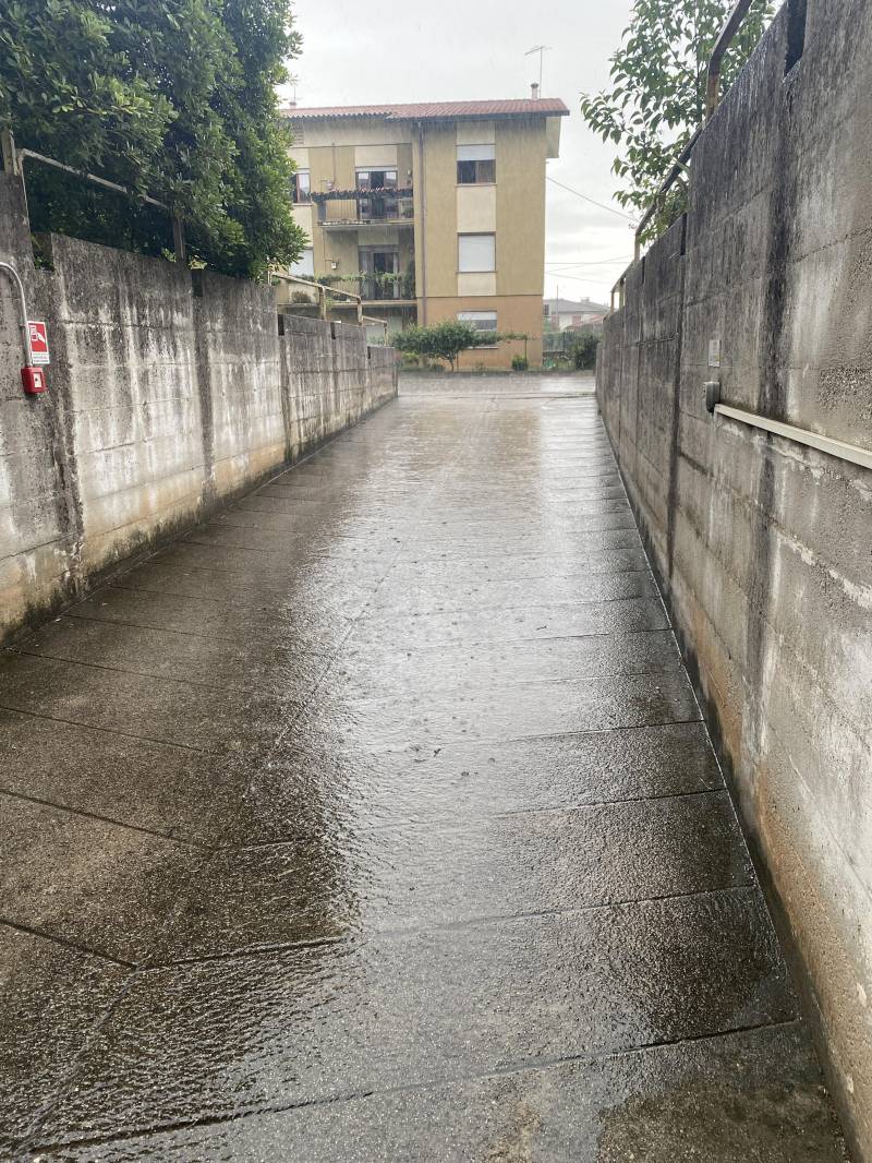 grandine in arrivo da vicenza
