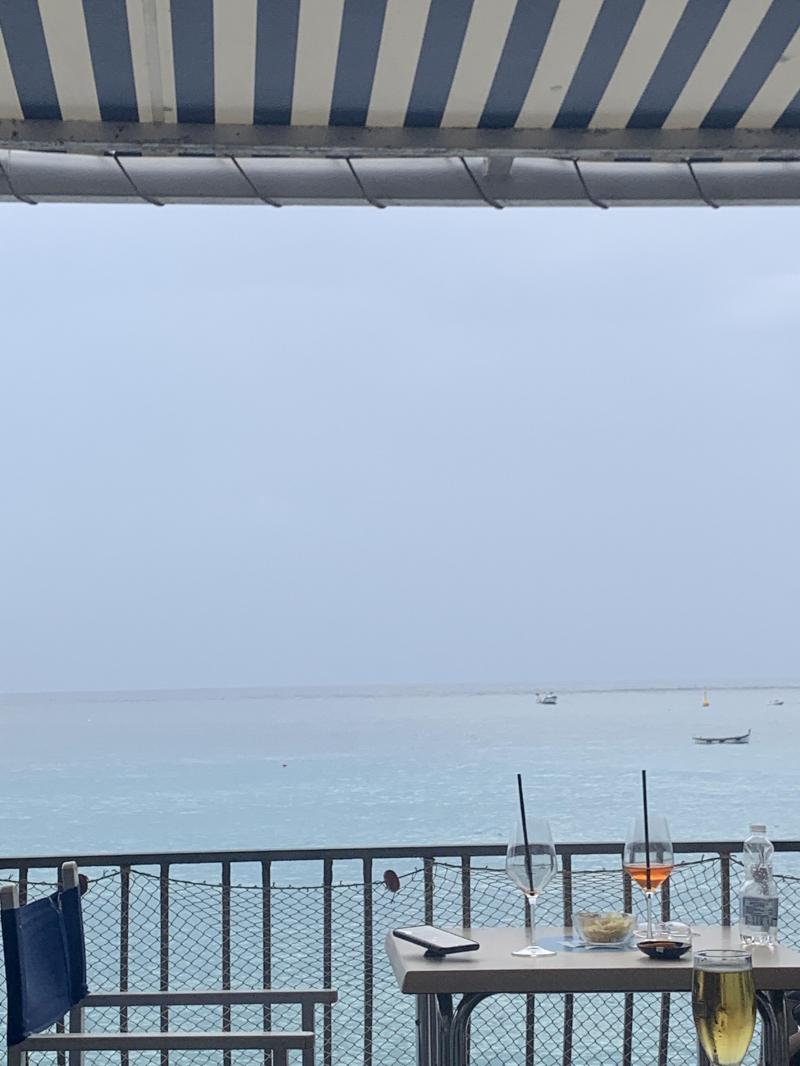 ci sta provando a piovere. per ora paesaggio fantastico