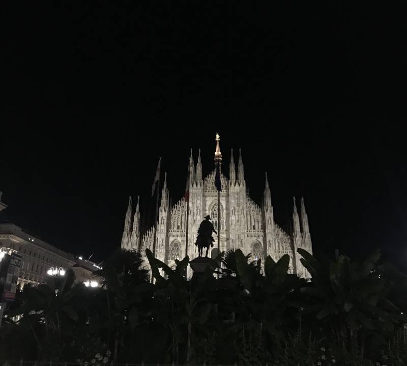 The cathedral by night