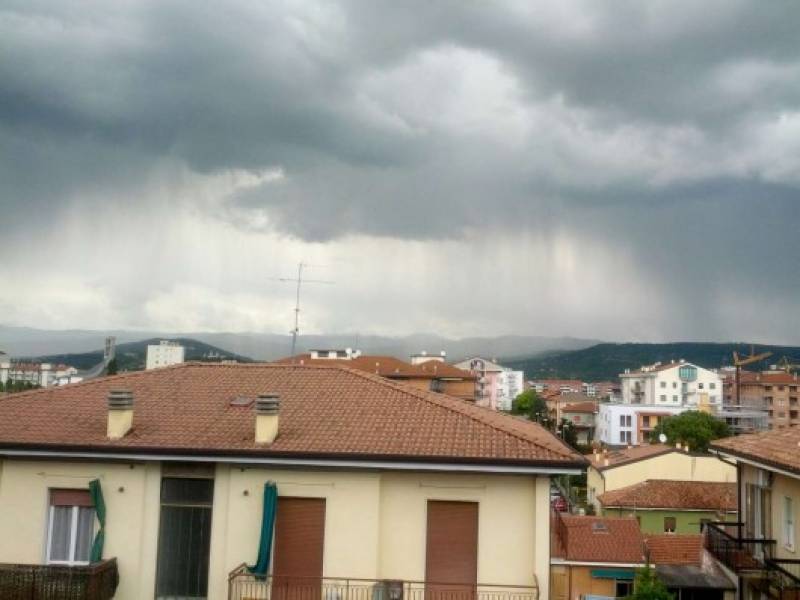 Pioggia in arrivo dalla Lessinia