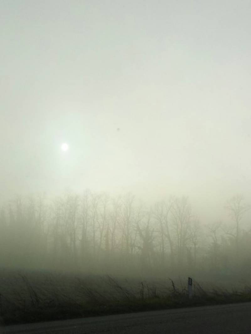 nebbia in val padana