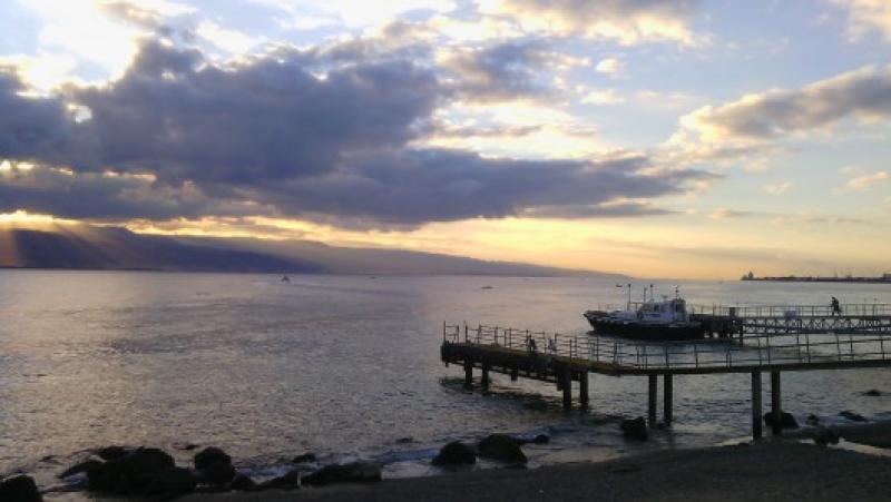 alba sullo stretto di messina