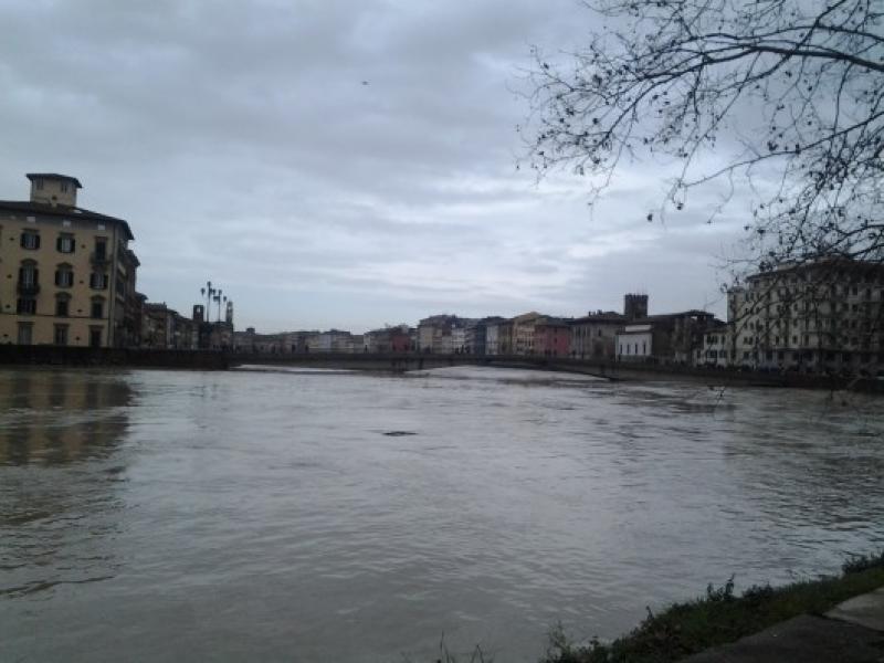 Arno in piena