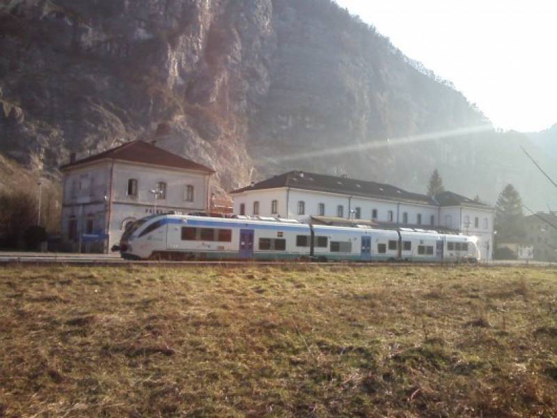 treno a Primolano 
