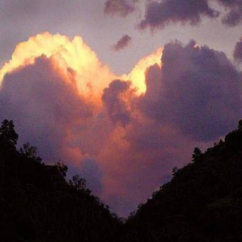 cuore di nubi