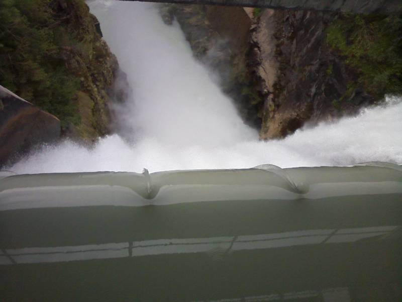 cascata sul torrente Boite