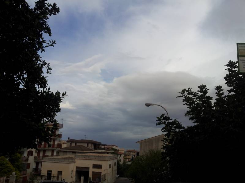 Nuvole a Borgetto