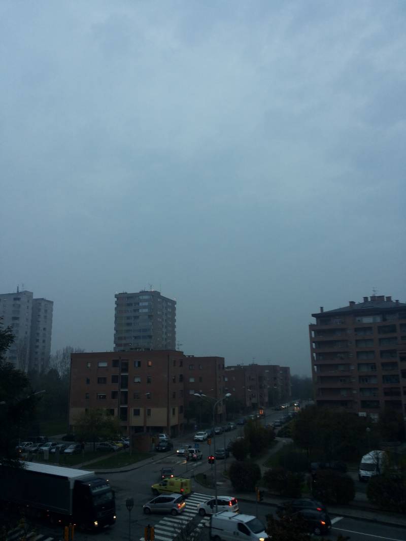 Giornata grigia a Bologna
