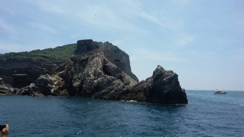 Scoglio dell'isola di Palmaria