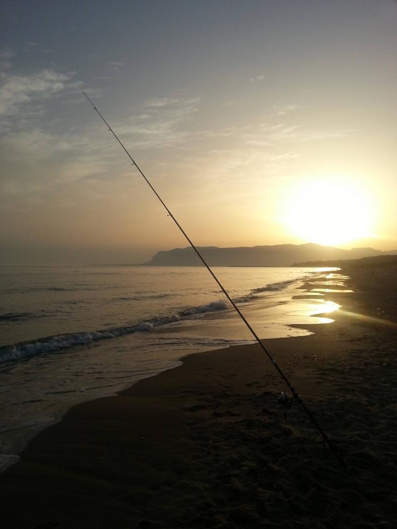 Pesca all'alba