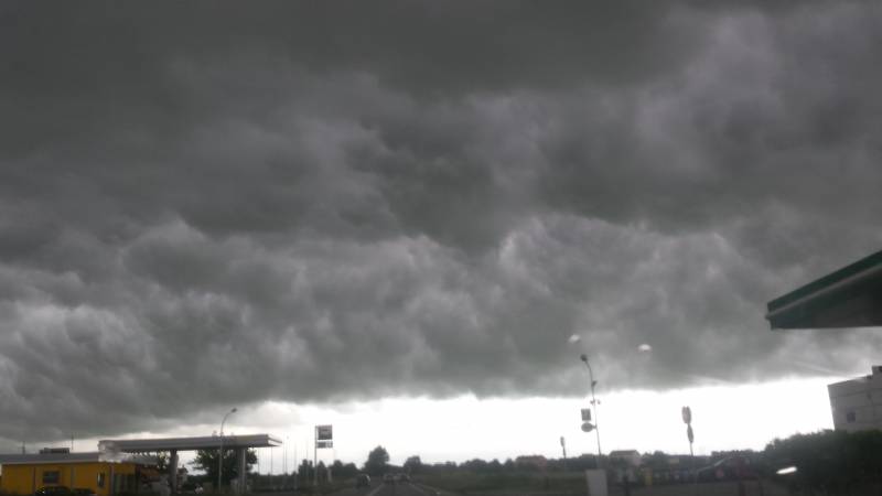 Ravenna sotto il temporale
