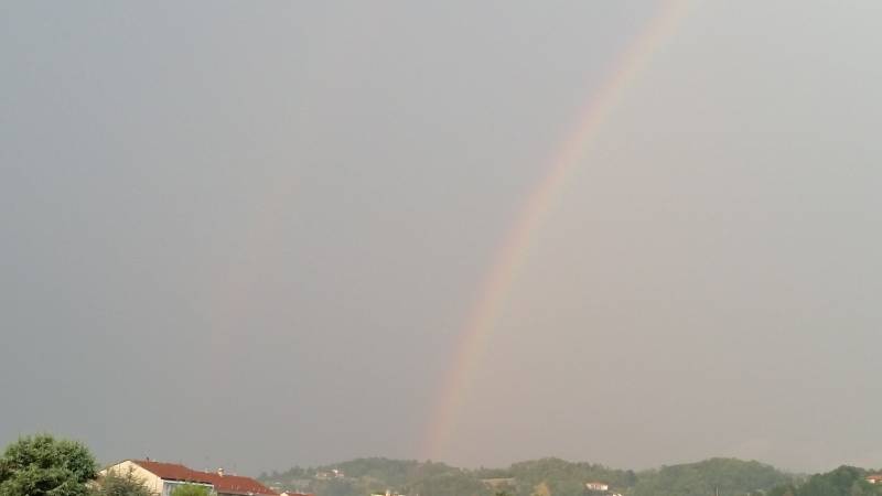 arcobaleno a San Mauro