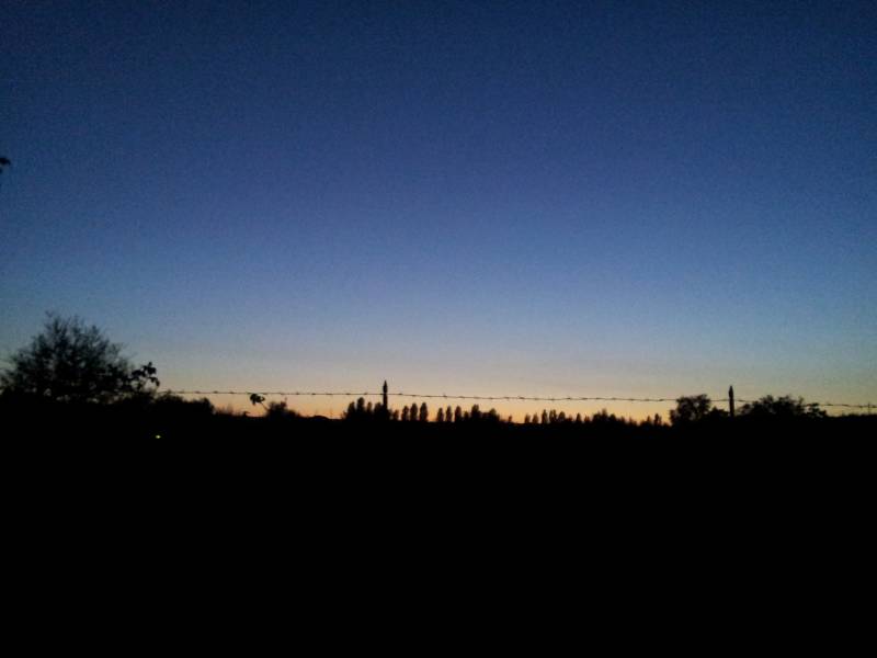 tramonto a Bolsena