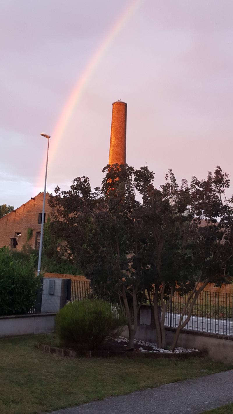 arcobaleno alla fornace