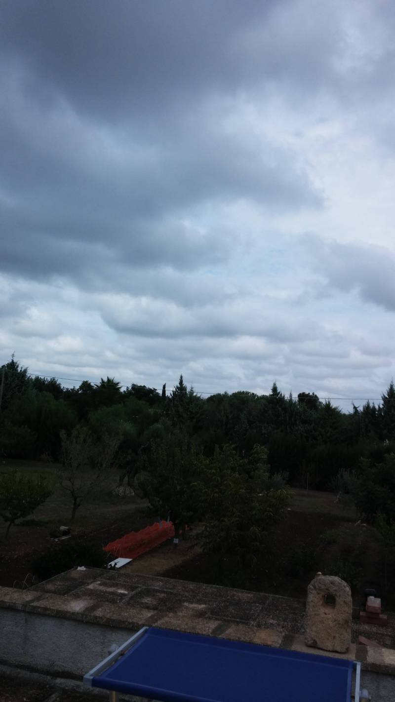nubi dopo la pioggia