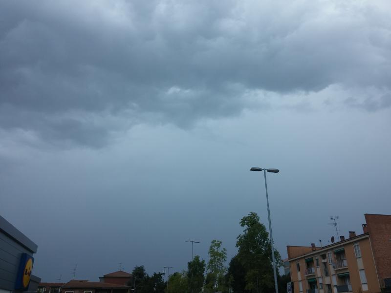 Giornata piovosa a Bologna
