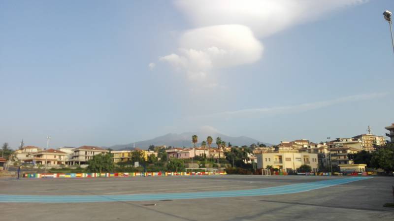 Etna vista dal piazzale Francesco vecchio