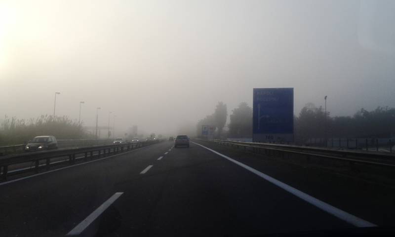 Nebbia Giugliano in Campania