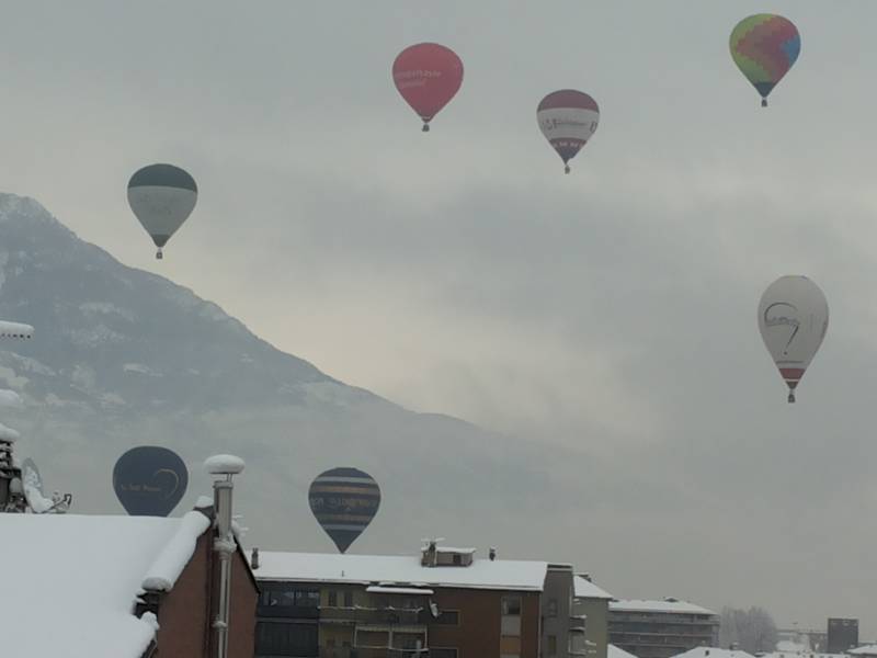 mongolfiere ad Aosta