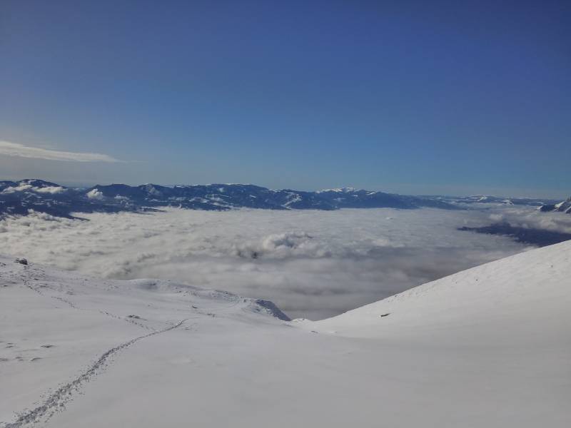 Val Belluna sotto le nuvole