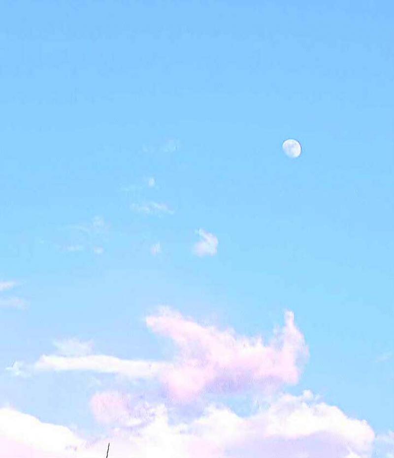 luna e cielo da favola