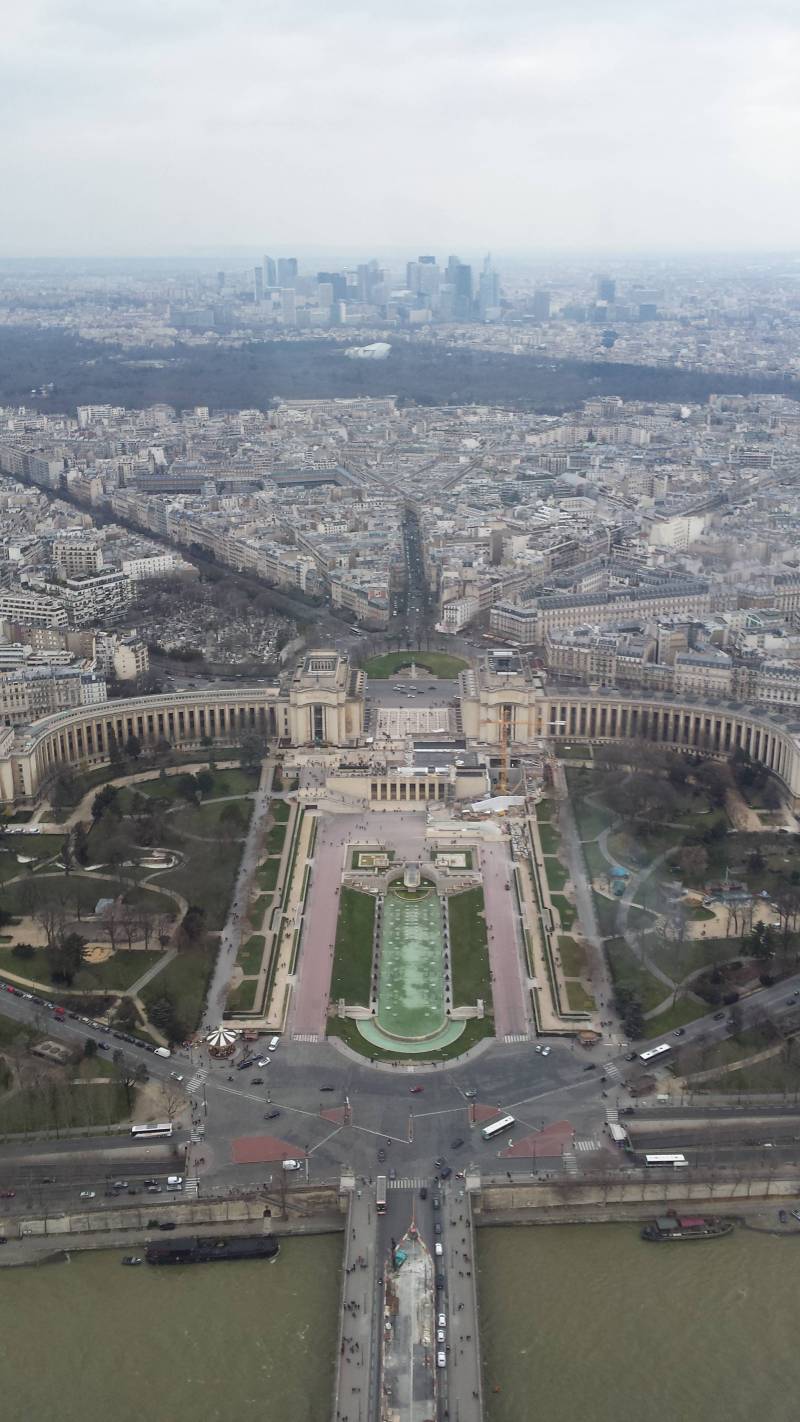 parigi dalla torre eiffel